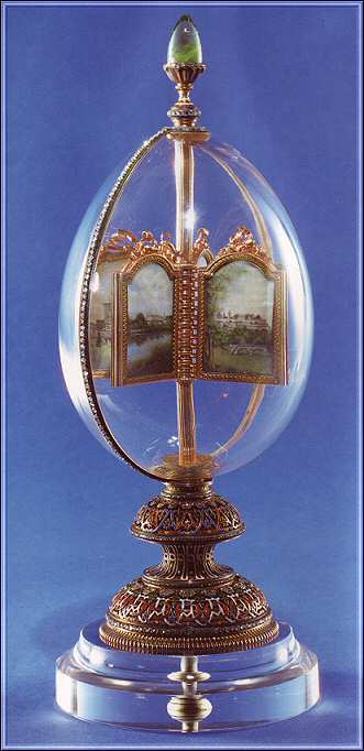 1896 Egg with Revolving Miniatures