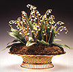 Lilies of the Valley basket