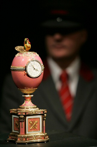 The Fabergé Rothschild Egg at Christie's - October 4, 2007