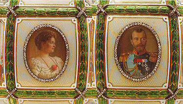 15th Anniversary Egg Alexandra and Nicholas II