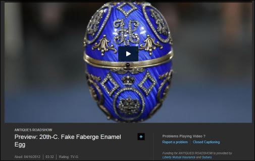 YouTube Fake Fabergé Egg