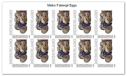 Faberge Egg Stamps
