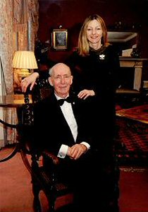 Theo Fabergé and his daughter Sarah